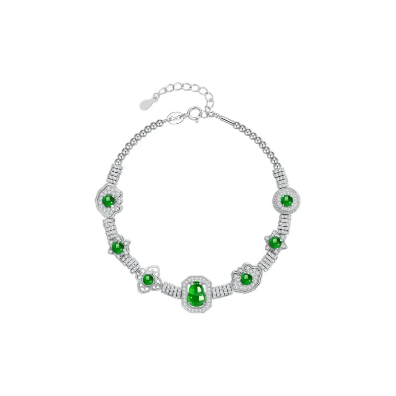 Princess Cui High Ice Jade Jadeite Bracelets Women's-0