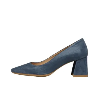 GEOX Giselda Chunky Heel High Heels 6.5cm Women's Blue