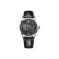 White Case Black Dial Black Strap-GC-SW-SBSB