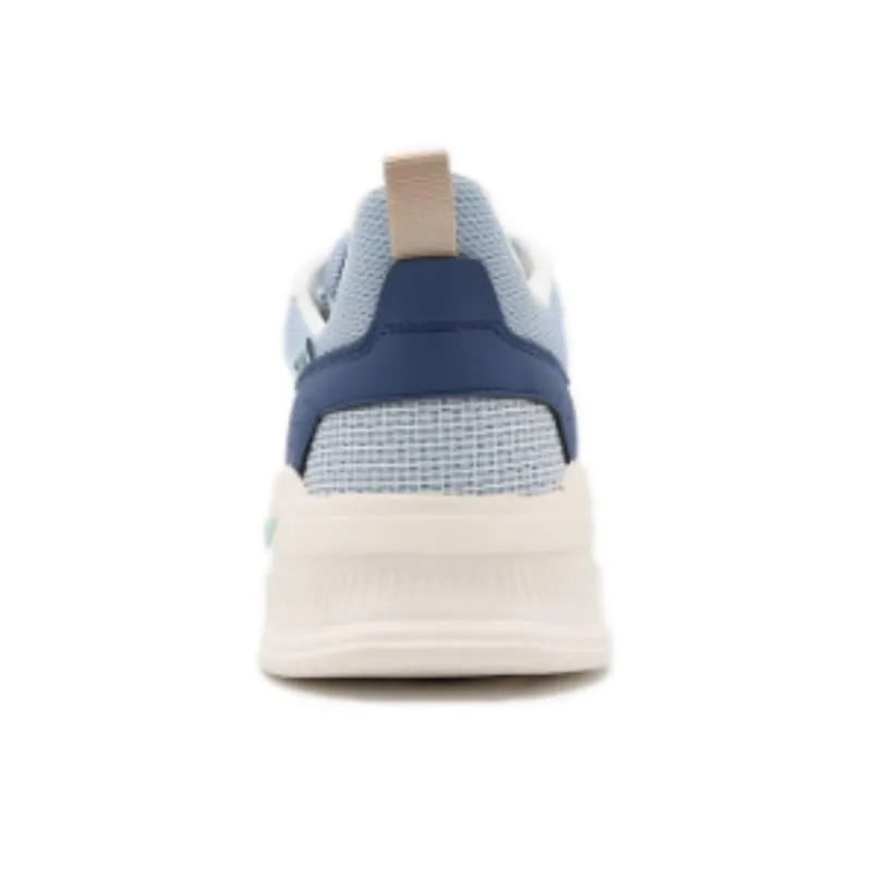 361° Anti Slip Wear Resistant Low Top Running Shoes Men's White Blue-3