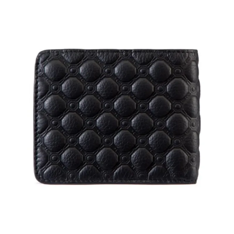STEFANO RICCI Calfskin Wallet Men's Black-2