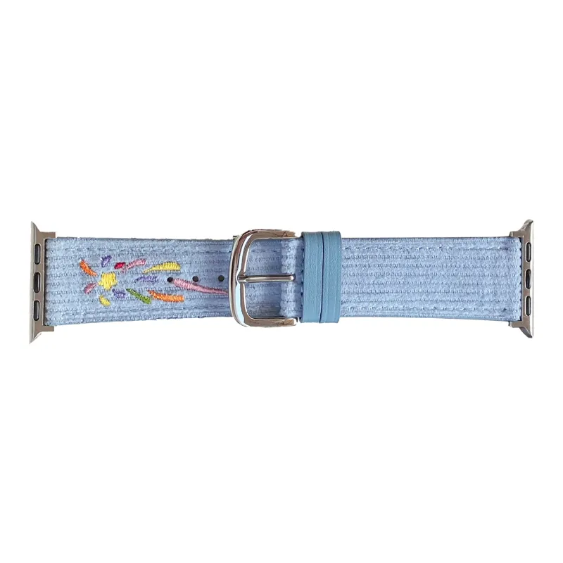 NCFCK Watch Band Apple Compatibility Corduroy Material-8