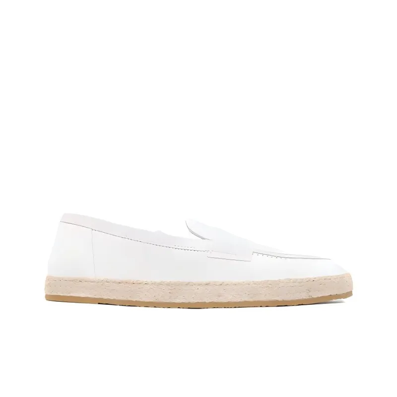 Brunello Cucinelli Espadou Loafers Men's White-1