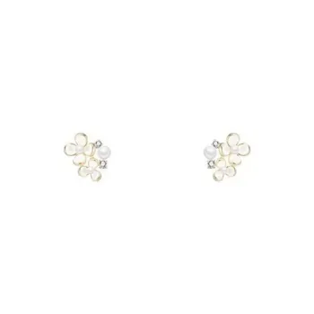 May10th S925 Silver Stud Stud Earrings Women's
