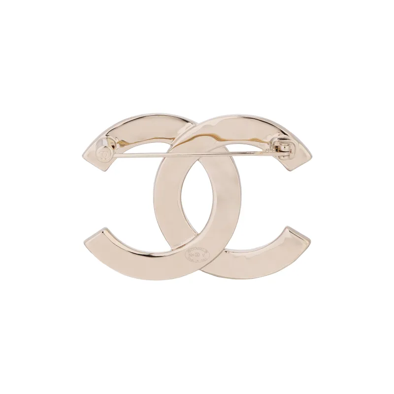 CHANEL Metal & Strass Brooch-2
