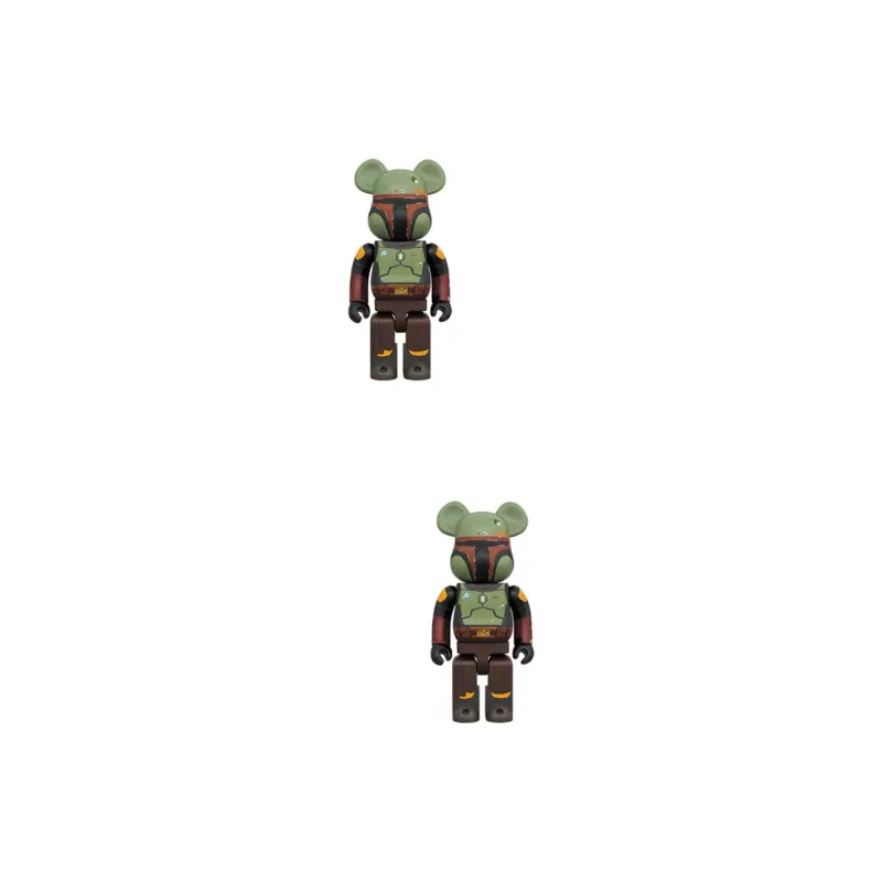 BE@RBRICK BOBA FETT Recovered Armor 100% & 400%-1