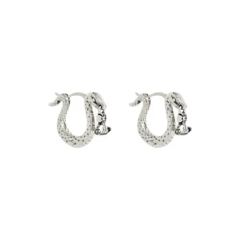 Vivienne Westwood Brass Earrings Women's Silver