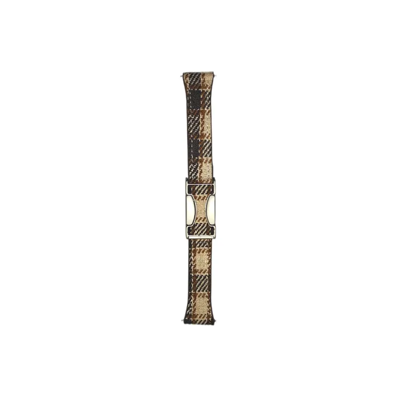 ZHENGGUANG Watch Band Huawei Compatibility Plaid Woolen Material-3