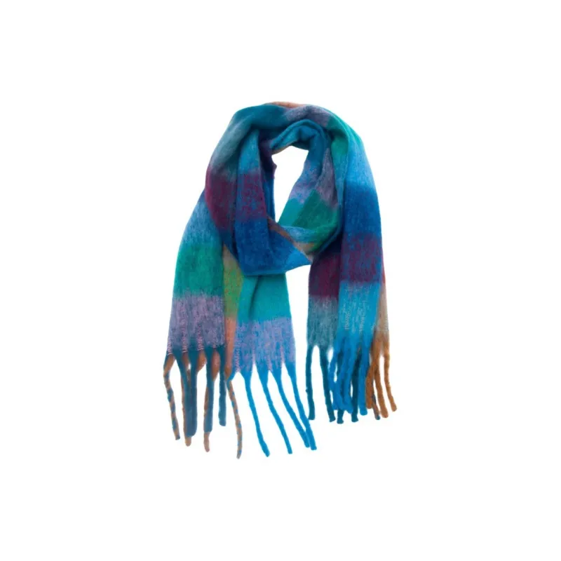 Yamaichi Maru Polyester Knit Scarves Unisex-6