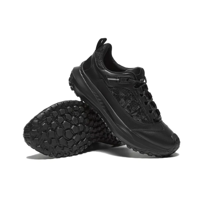 BATA Anti Slip Wear Resistant Low Top Casual Shoes Men's Black-3