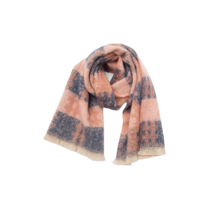 Yamaichi Maru Polyester Knit Scarves Unisex-5