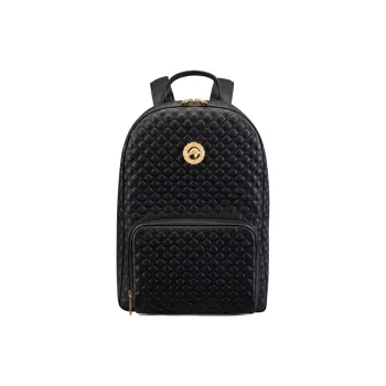 STEFANO RICCI Cow Leather Backpack Men's Black