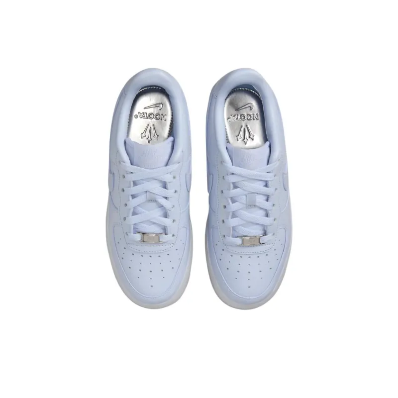 NOCTA x Nike Air Force 1 Abrasion Resistant Low Top Kids' Skateboarding Shoes Light Purple Unisex-3