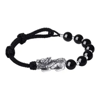 CHINA GOLD S990 Silver Bracelets Men's