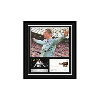 Three For Liverpool FC Premier League Match Celebratory Goal Photos EM Certificate Framed