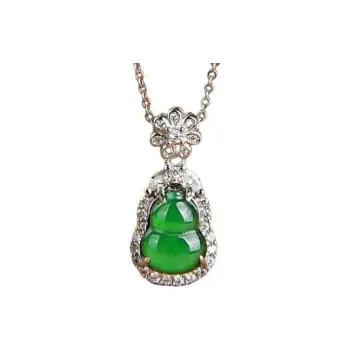 Yufujin Ice Glutinous Jadeite Pendants Women's