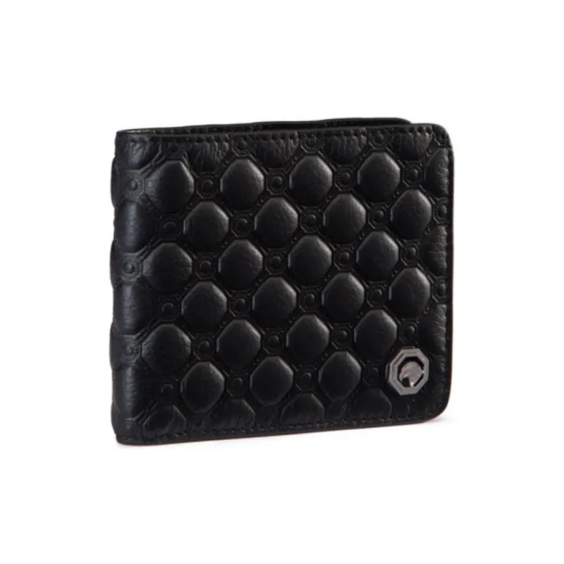 STEFANO RICCI Calfskin Wallet Men's Black-1