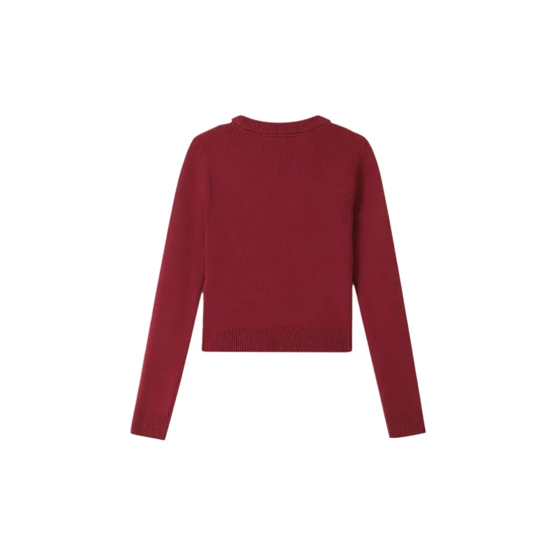 STARTER x YOUQIANHUA LIANMINGKUAN Sweater Unisex Red-1