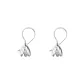 Magnolia Hoop Earrings