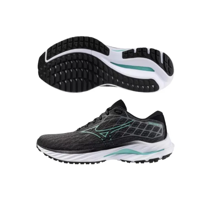 Mizuno Women's Wave Inspire 20 Wide 'Iron Gate Dusty Jade Green' Women's-1