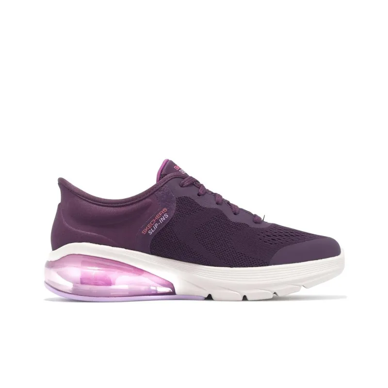 Skechers GO WALK Air 3.0 Cushioning Anti-Slip And Wear-Resistant Low-Top Casual Shoes Women's Purple-1