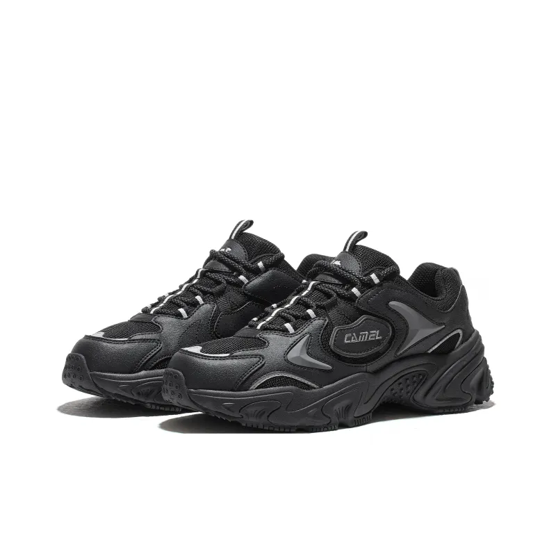 CAMEL Wear-Resistant Breathable Cushioning Low-Top Chunky Sneakers Women's-2