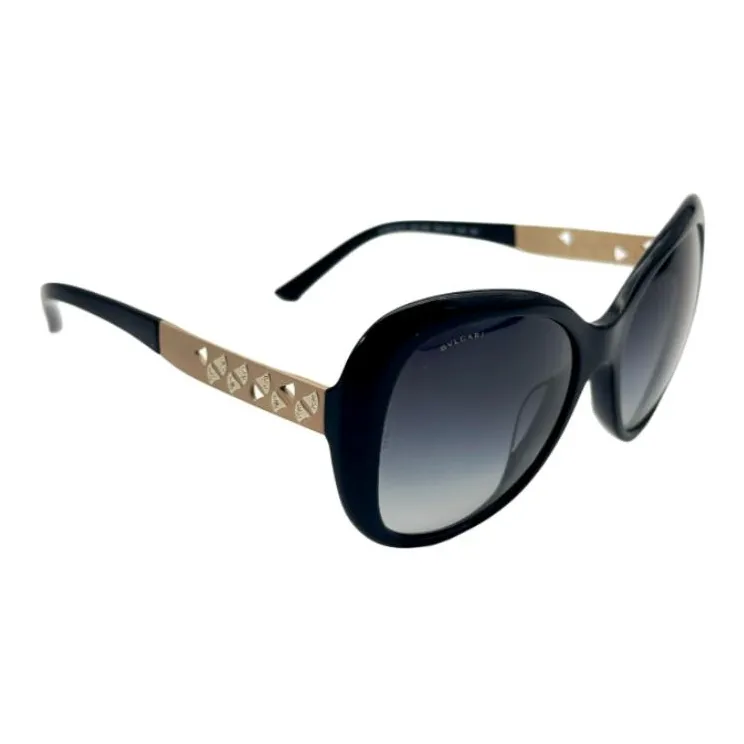 BVLGARI Butterfly Sunglasses Unisex Black-3