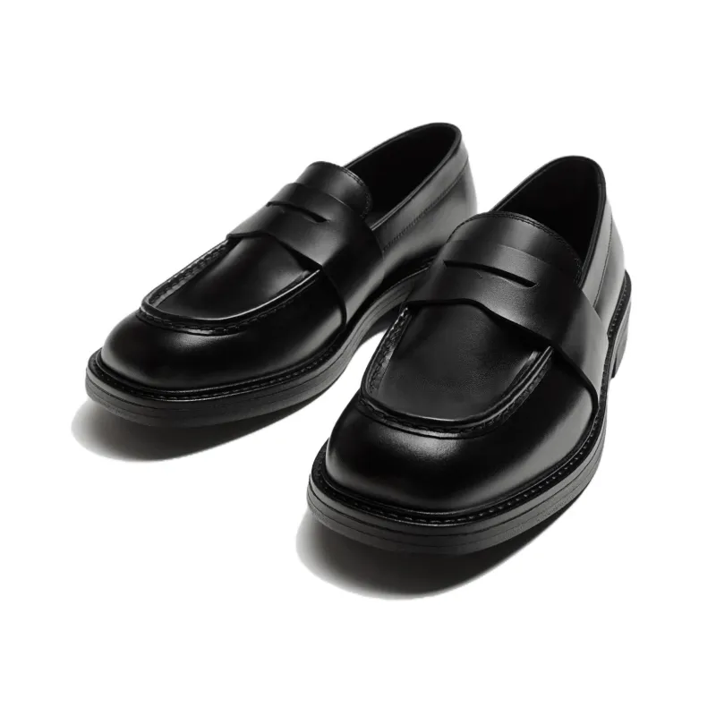 ZARA Loafers Men Black-1