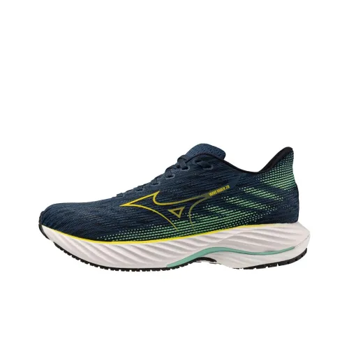 Wave Rider 28 Mizuno 'Navy Yellow'