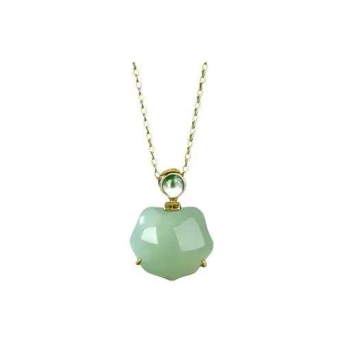 Royal Heaven's Choice Hetian Jade Green Jade Unisex