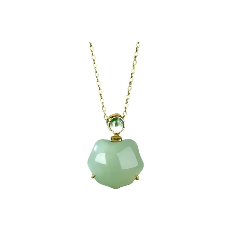 Royal Heaven's Choice Hetian Jade Green Jade Unisex-0