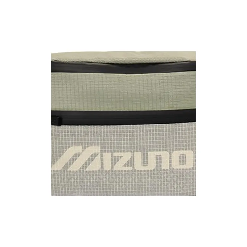 Mizuno HERITAGE Series Nylon Sling Bag, Fanny Pack Regular Unisex Light Khaki-2