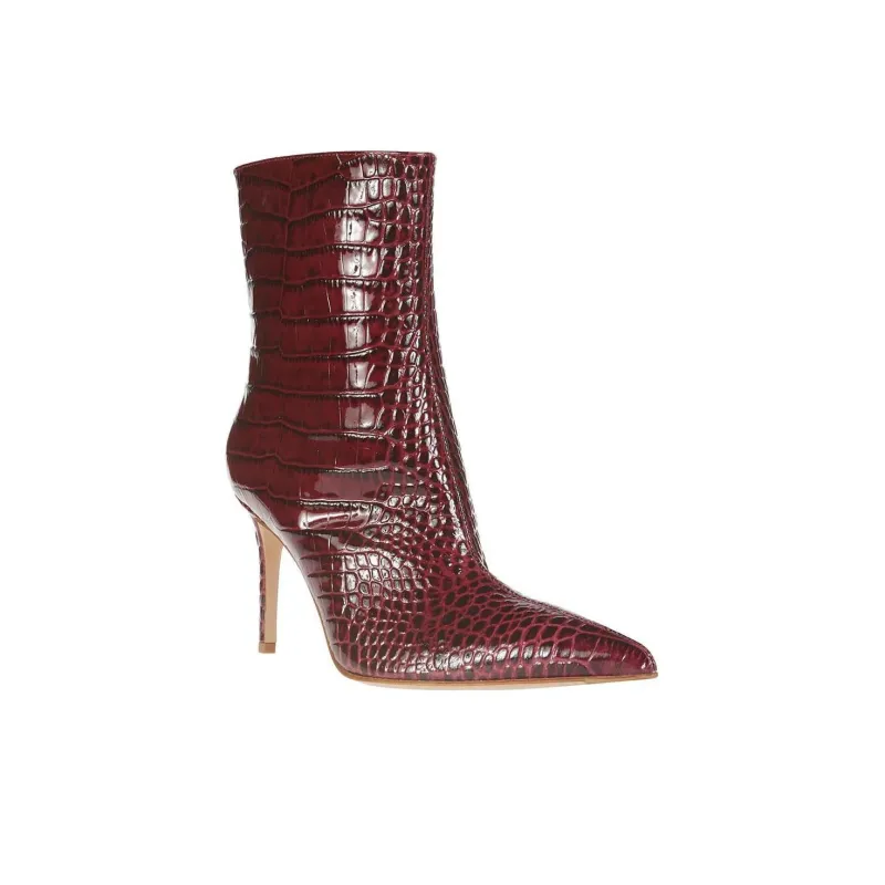 Sergio Levantesi Ankle Boots Women's Red-1