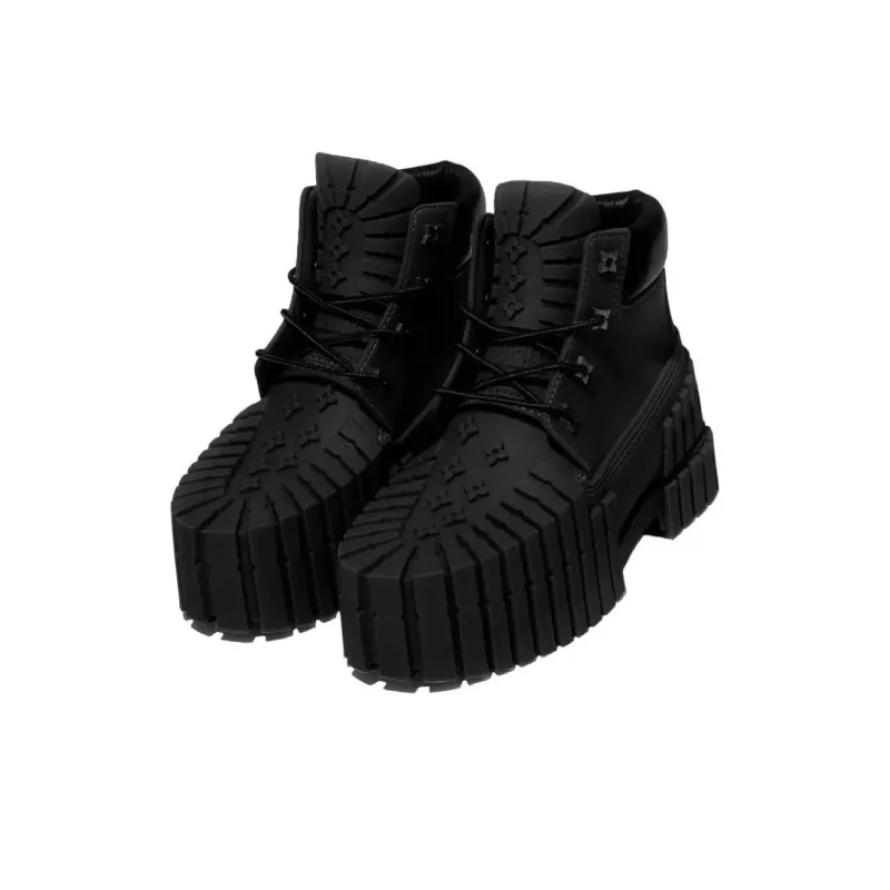 MSCHF Ankle Boots Unisex Black-3
