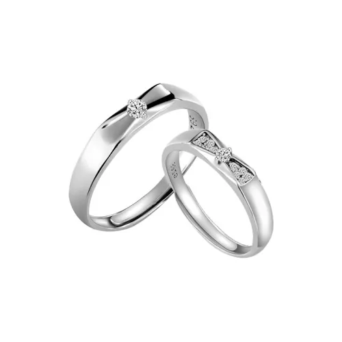 YUJIANDOUDOU S925 Silver Rings Unisex