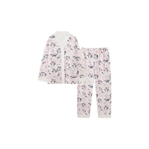Sleeping Beauty Pajama Set Women's Rouge Pink