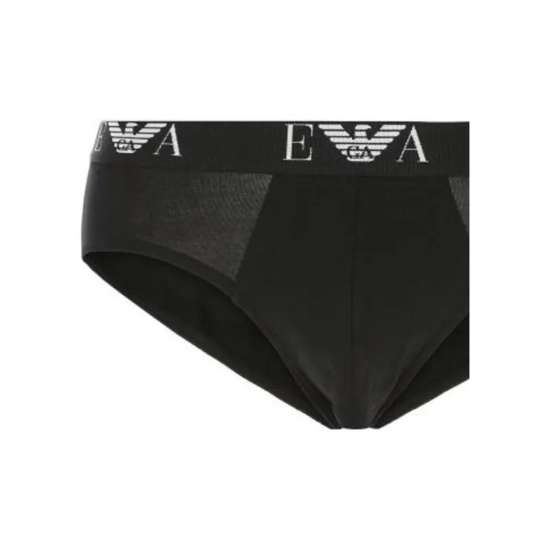 EMPORIO ARMANI Logo Monogram Pack Of Three Briefs-3