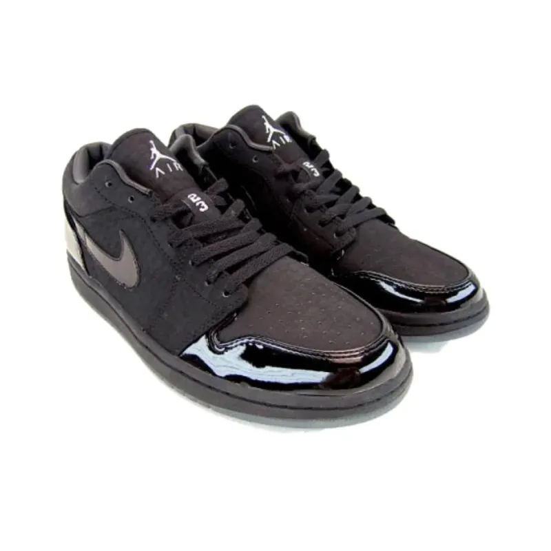 JORDAN 1 Retro Low Black Croc-2