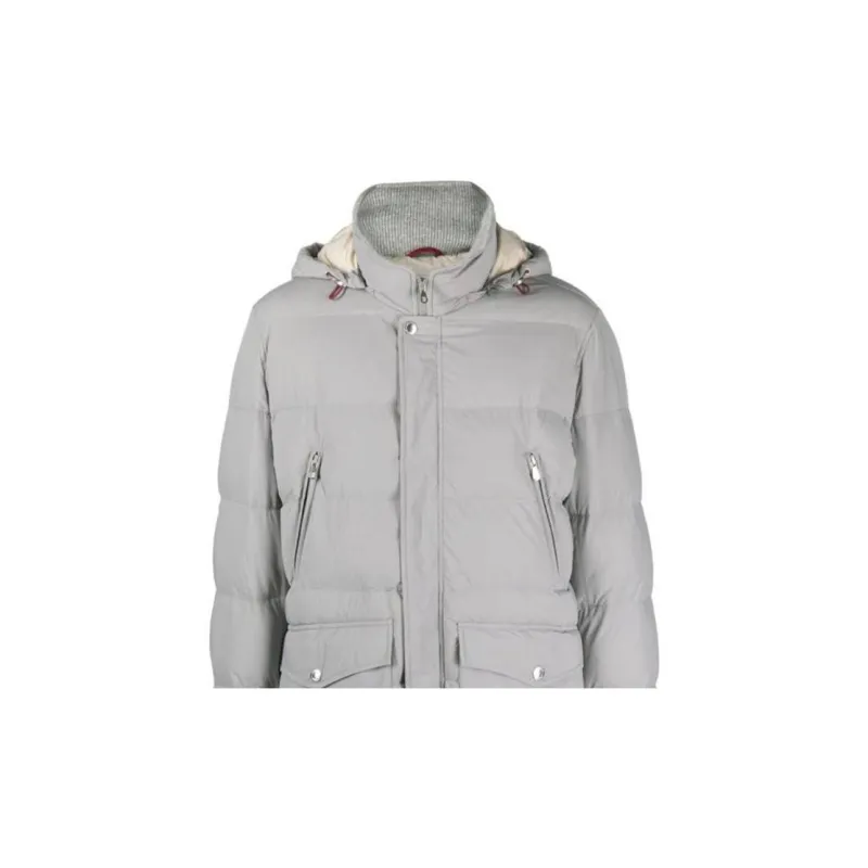 Brunello Cucinelli Coats Men's Gray-1