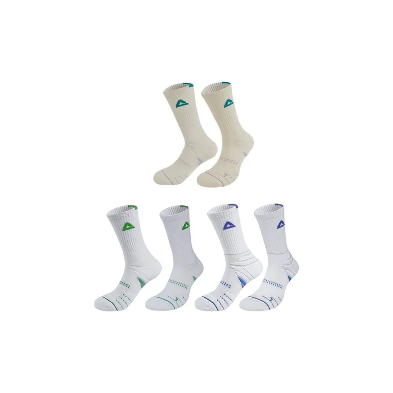 PEAK Mid Calf Socks Unisex Multi double Loading-13