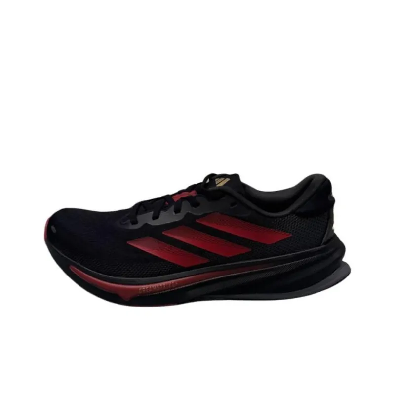 Adidas SUPERNOVA RISE Anti Slip Wear Resistant Low Top Casual Running Shoes Unisex Red-0