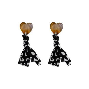 Tong Tong Rabbit Resin Earrings Women's