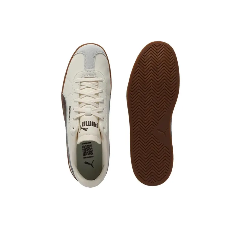 PUMA Club Wear resistant And Lightweight Low Top Skateboard Shoes Unisex Brown-4