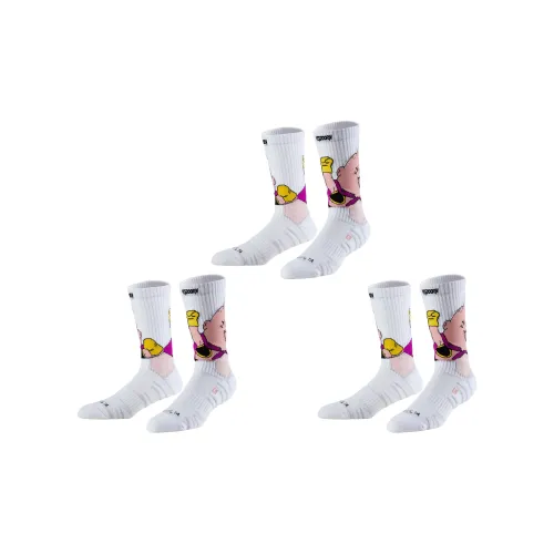 VEIDOORN x LONGZHU Z Basketball Socks Unisex
