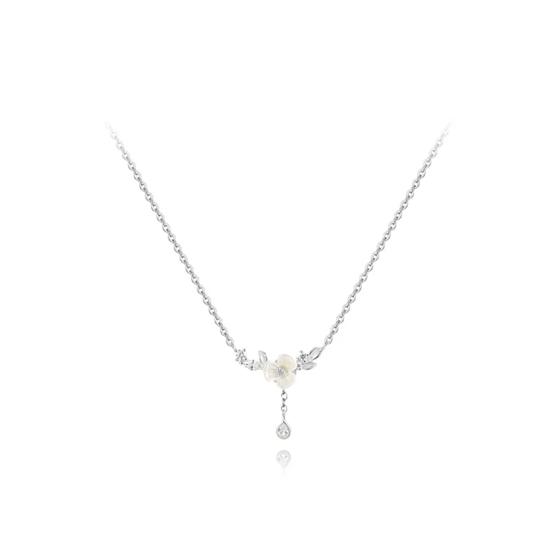 KUMET Sterling Silver Necklaces Women's Couple Anniversary Gift-0