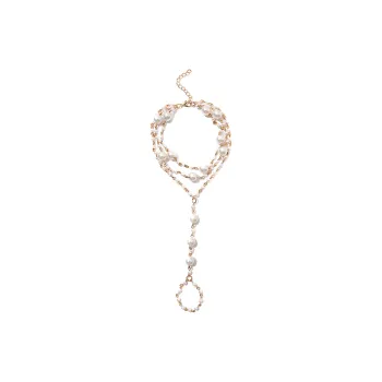 SHEEHHYY Alloy/Shell Pearl Anklets Unisex