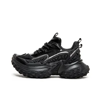 FINEPLAN Anti Slip And Wear Resistant Height Increasing Low Top Chunky Sneakers Unisex