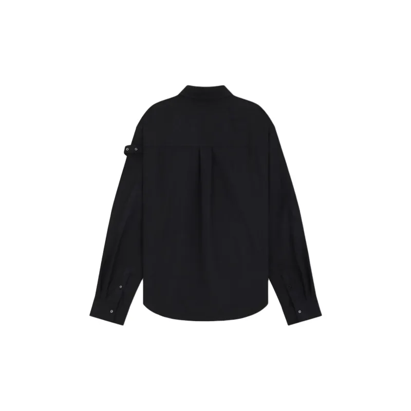 WE11DONE Shirts Men Black-1