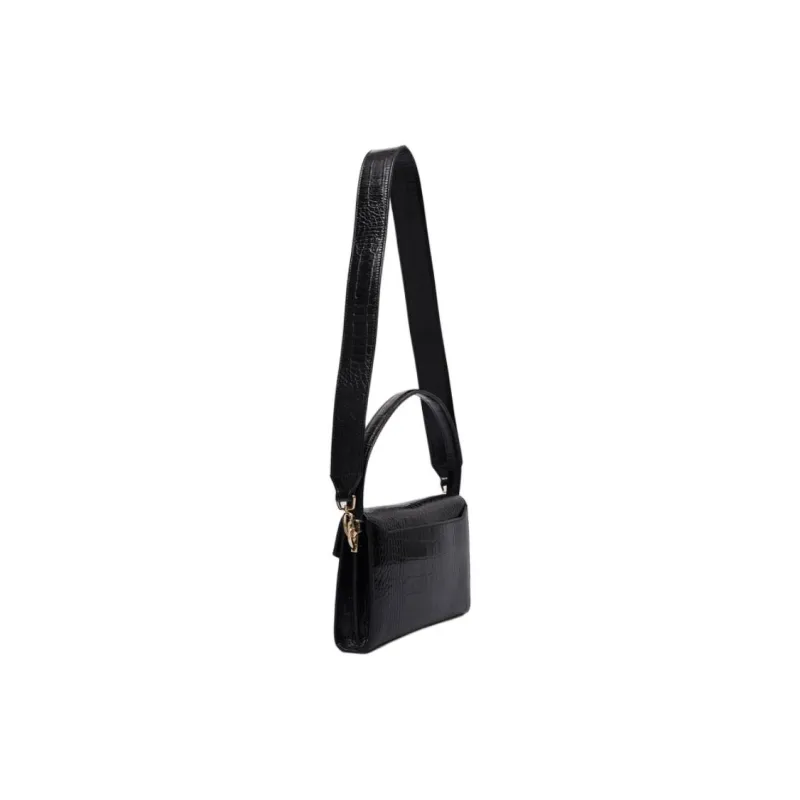 Anine Bing Colette Crocodile effect Shoulder Bag-2