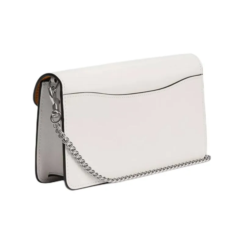 COACH Tabby Calfskin Crossbody Bag, Shoulder Bag Small Size Women's Chalk White-1